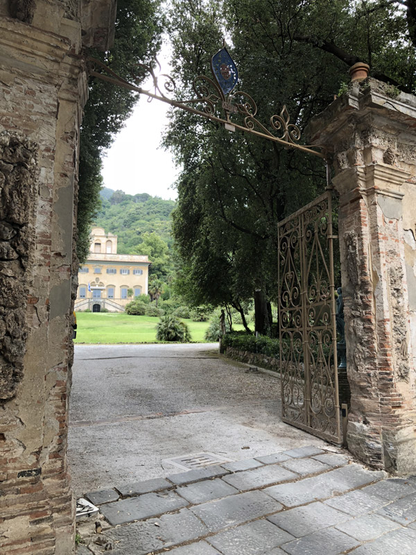 Restauro antico cancello di Villa